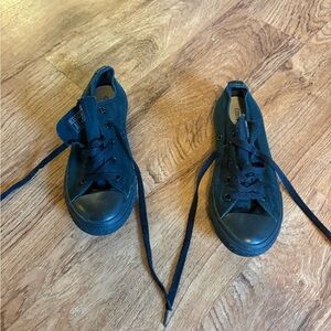 Converse Kids Black Sneakers